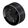 Systeme Electric MultiTrack Антрацит Розетка 2К+З круглая 16А/250В MTK13001B