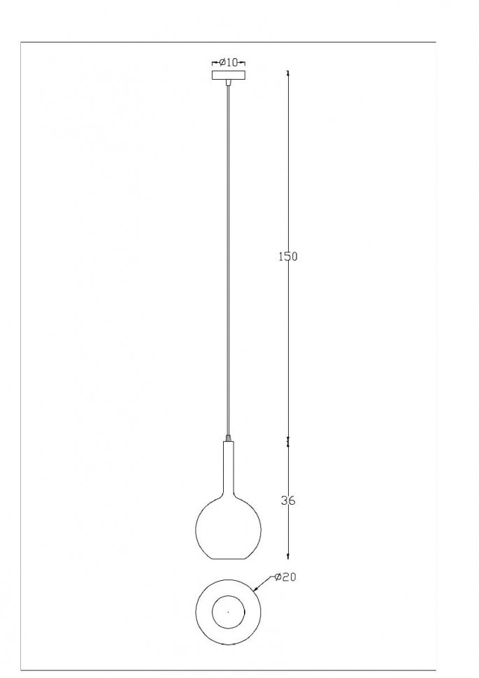 Подвесной светильник Arte Lamp Gala A2720SP-1SG