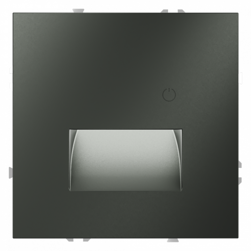 Подсветка светодиодная встраиваемая VOLTUM S70 с датчиком, (титан) VLS070706