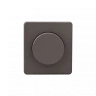KRANZ Светорегулятор ROUND (диммер) 300Вт с/у титан KR-78-0732-2