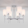 Классическая люстра с абажурами 60132/6 хром