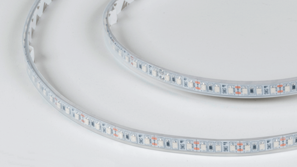  SWG Standard Светодиодная лента 3528, 120 LED/м, 9,6 Вт/м, 12В , IP66, Цвет: Красный, SWG3120-12-9.6-R-66-M