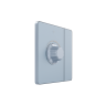 Systeme Infinity, Светорегулятор TRIAC c выключателем С/У 300Вт (250В), Стальное небо