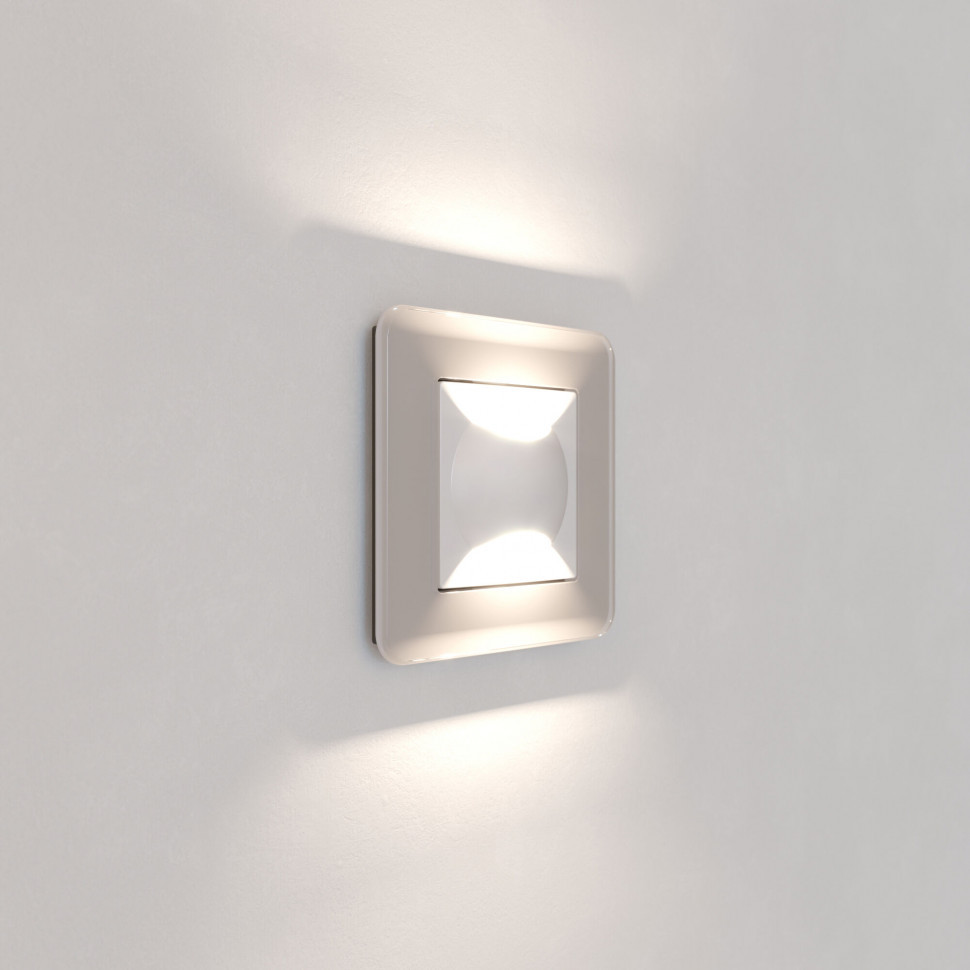 Встраиваемая LED подсветка МУН (белый матовый) W1154501