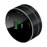 Systeme Electric MultiTrack Антрацит Розетка 2хUSB (тип А+С) 18Вт, 5В/3А MTK13003B