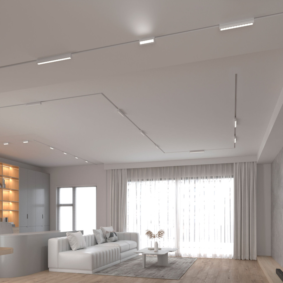 Трековый светильник 6W 4200K Alter чёрный Slim Magnetic 85048/01