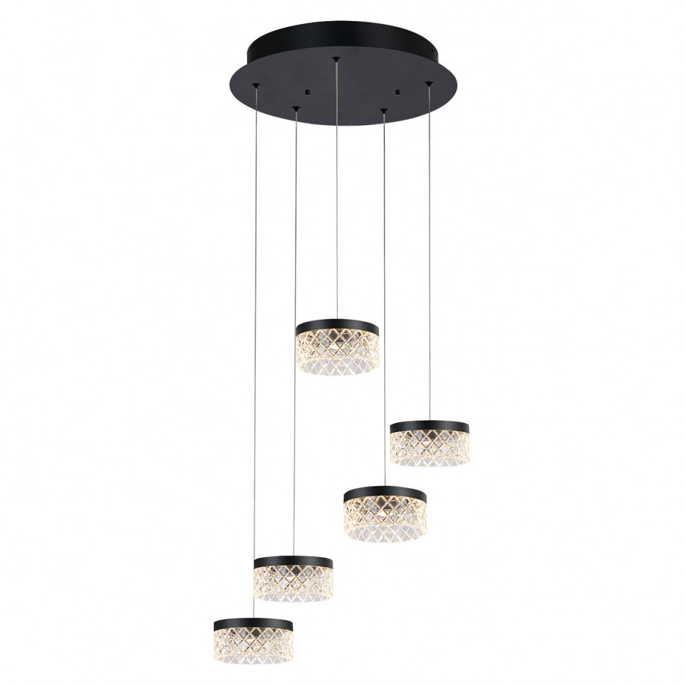 Подвесной светильник Delight Collection MD21020075 MD21020075-5A matt black