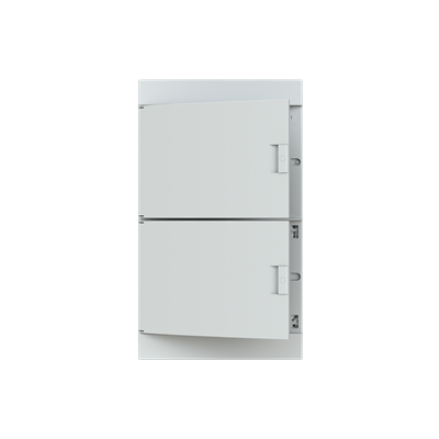 Бокс в нишу ABB Mistral41 72М белая дверь с клемм 1SLM004102A1110