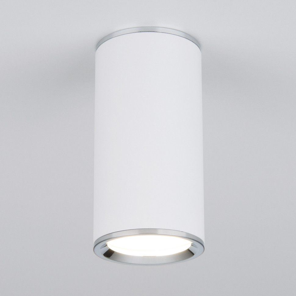 Накладной потолочный светодиодный светильник DLN101 GU10 WH белый