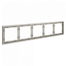 Рамка 5-я  универсальный монтаж: горизонтальный/вертикальный., IP-20. 1