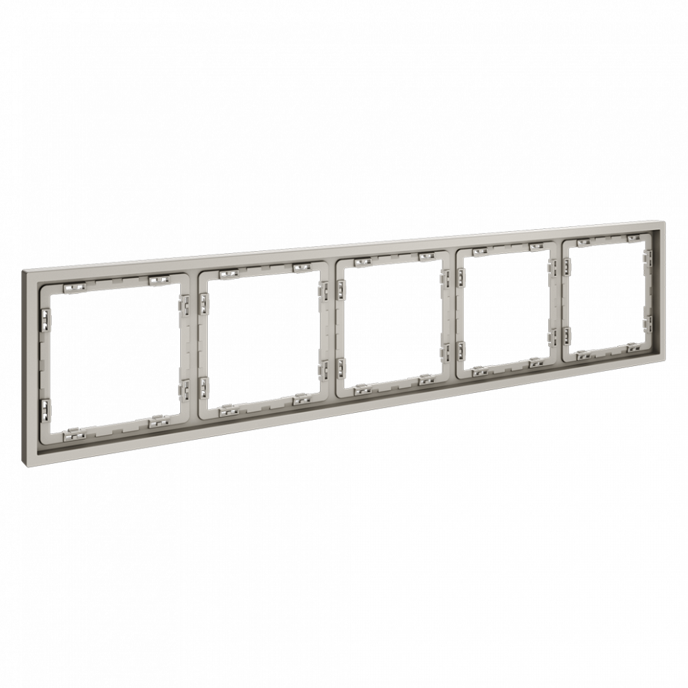Рамка 5-я  универсальный монтаж: горизонтальный/вертикальный., IP-20. 1