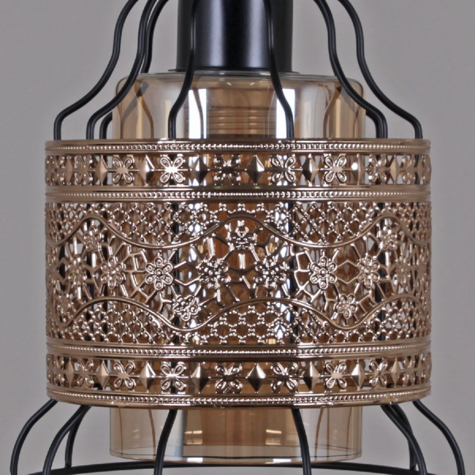 Подвесной светильник Reluce 05363-0.9-01 GD+BK