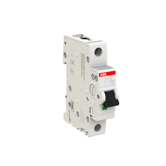 Автоматический выключатель ABB S201-C16 1P 6kA 16А 2CDS251001R0164