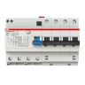 Дифференциальный автомат (АВДT) ABB DS204 AC-C63/0.03 Тип-AC 4P 63A 30мА х-ка C 6kA  2CSR254001R1634