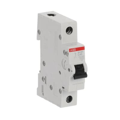 Автоматический выключатель ABB SH201-C40 1P 6kA 40А 2CDS211001R0404