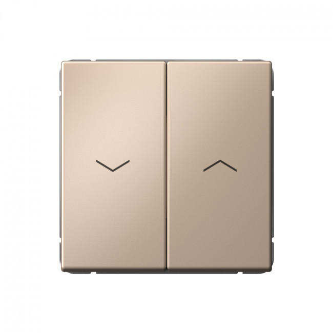 2-клавишный ВЫКЛЮЧАТЕЛЬ ЖАЛЮЗИ, 10 А Schneider Electric Art Gallery Песочный GAL001219