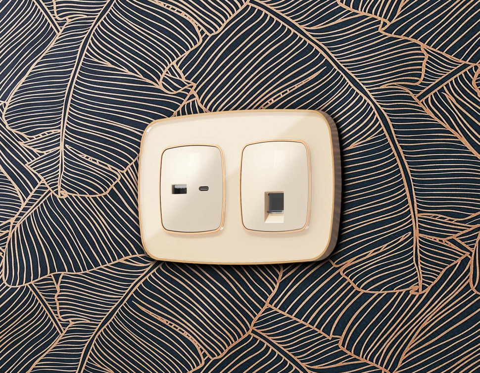 Рамка OMEGA Coint (Бежевый Стекло органическое/Шампань) 3-ая OF640343