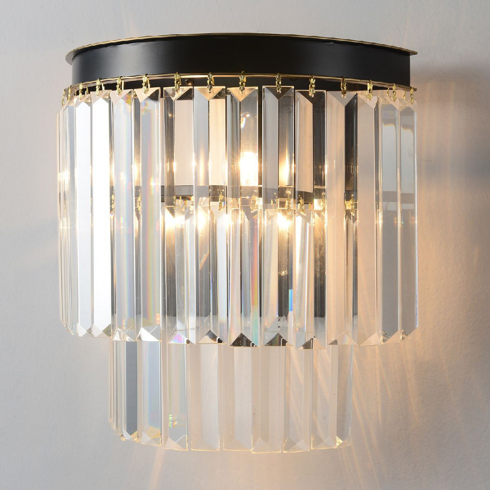 Настенный светильник Crystal Lux MAXIME AP2 BLACK