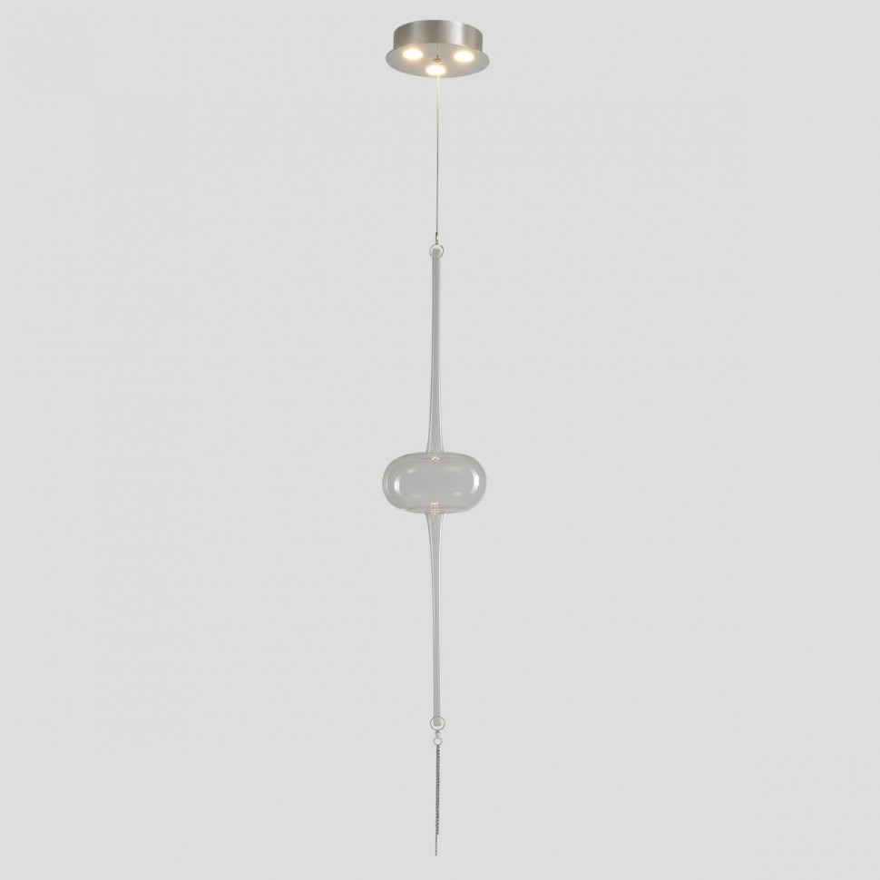 Подвесной светильник Crystal Lux GLASS SP3W LED CHROME