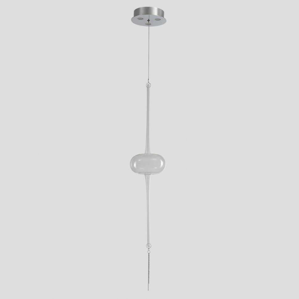 Подвесной светильник Crystal Lux GLASS SP3W LED CHROME