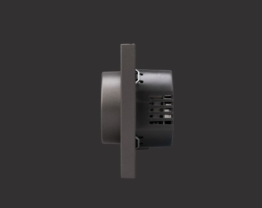 KRANZ Светорегулятор STRONG (диммер) 300Вт с/у графит KR-78-0732-6