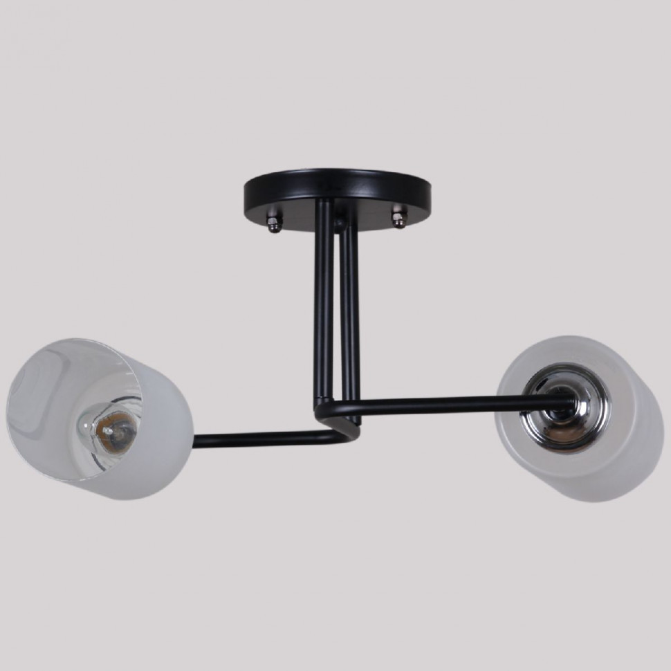 Потолочный светильник Reluce 70187-0.3-02 BK+CR