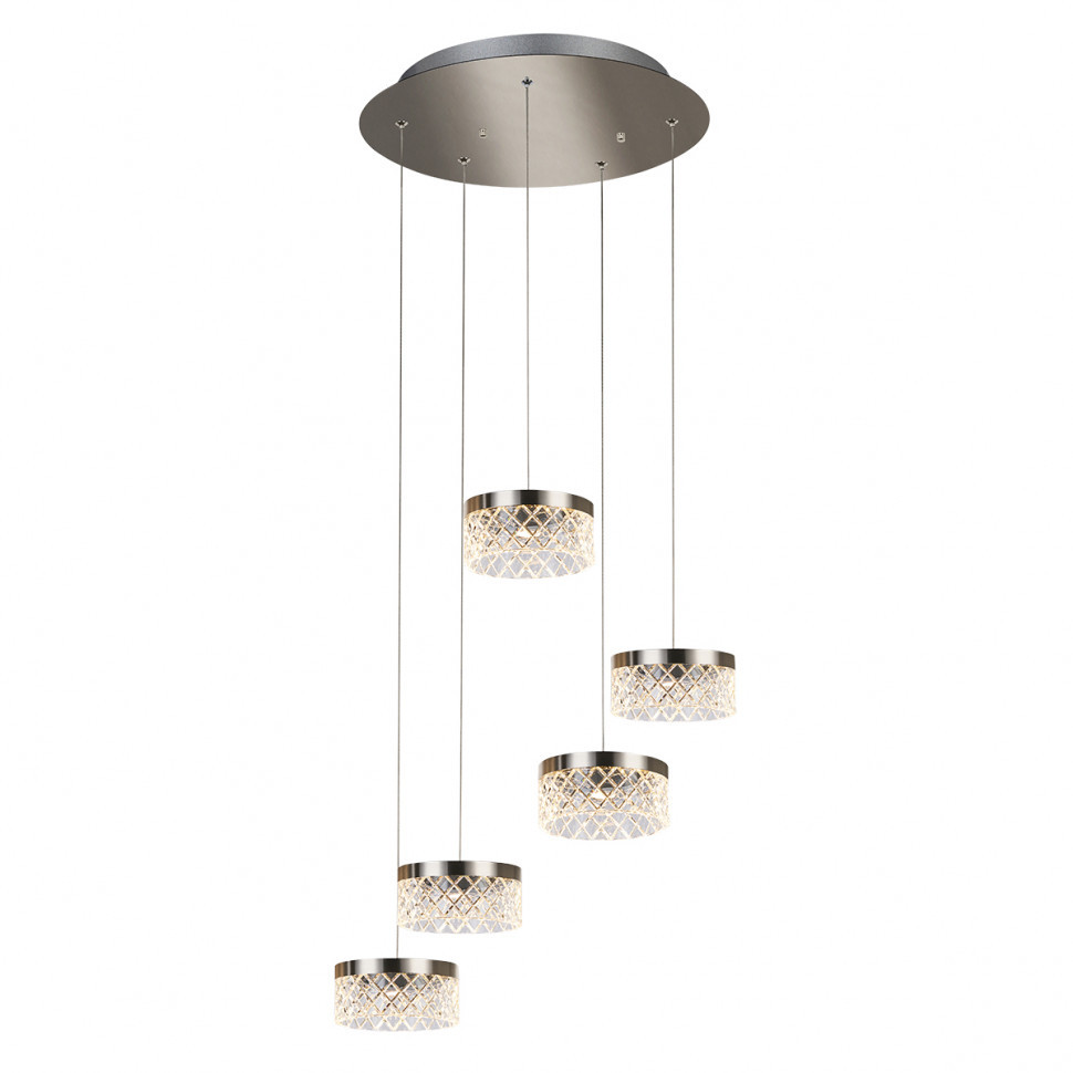 Подвесной светильник Delight Collection MD21020075 MD21020075-5A satin nickel