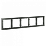 Рамка 5-я  универсальный монтаж: горизонтальный/вертикальный., IP-20. 1 1