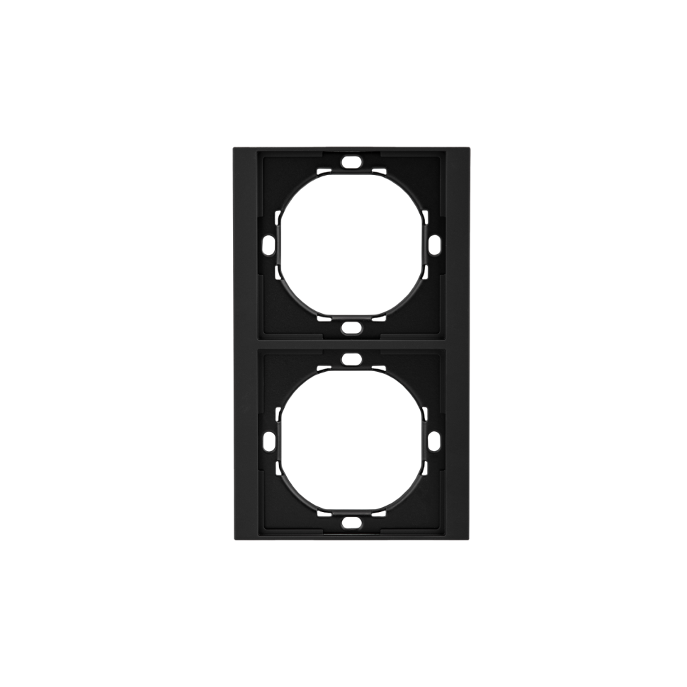 KRANZ SETE Рамка 2-постовая, антрацит KR-79-0752-4