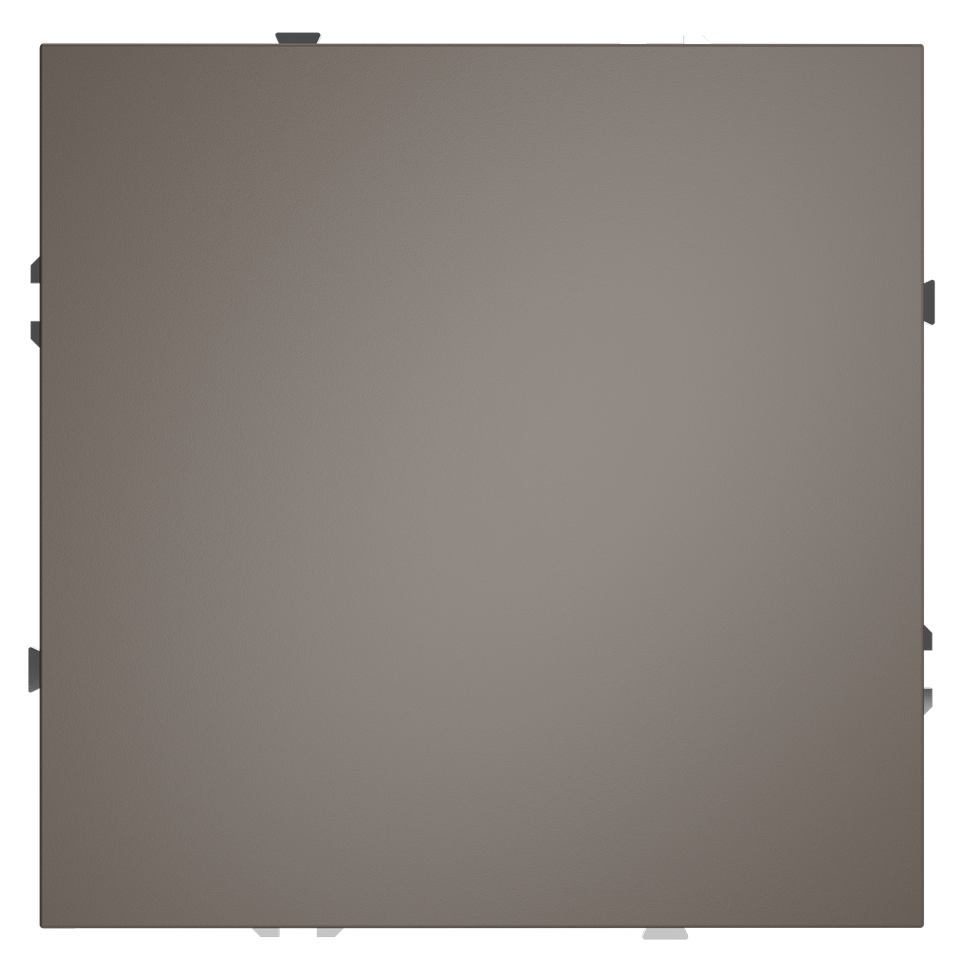 Заглушка VOLTUM S70 с суппортом, (капучино)