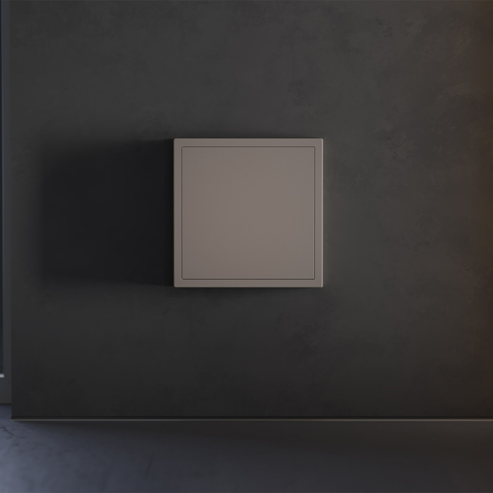 Заглушка VOLTUM S70 с суппортом, (капучино)