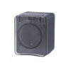 Розетка с заземлением со шторками 16А 250B Systeme Electric AtlasDesign Profi54, антрацит ATN544045