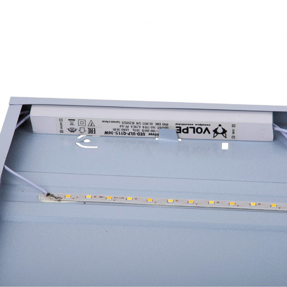 Светодиодная панель Volpe ULP-Q115 6060-36W/4000K+6500K WHITE UL-00011072