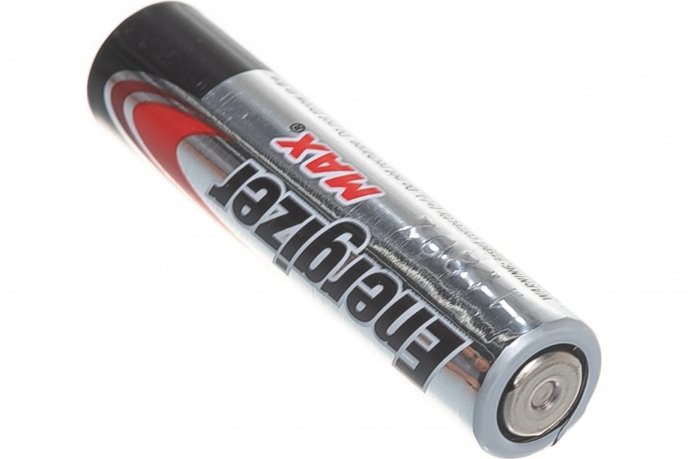 Щелочная батарейка Energizer LR03 AAA MAX 1.5В (Батарейки мизинчиковые в блистере 4шт)