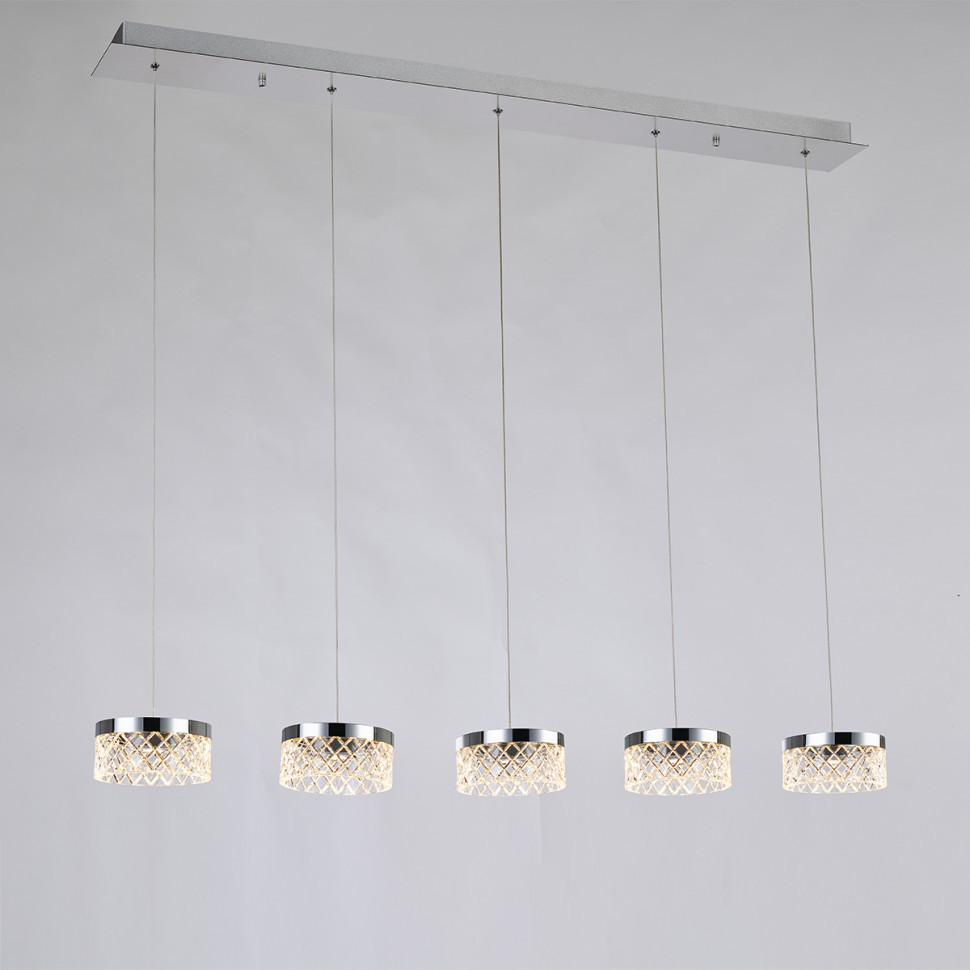 Подвесной светильник Delight Collection MD21020075 MD21020075-5B chrome