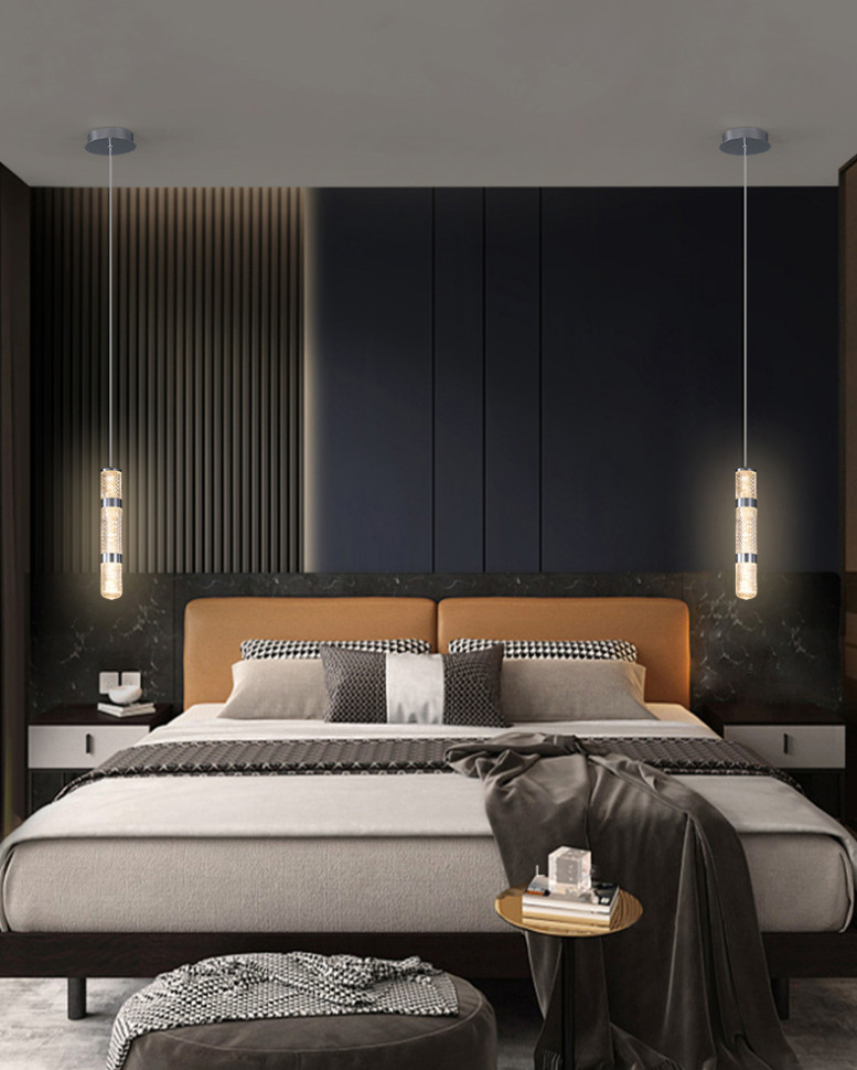 Подвесной светильник Delight Collection OMT-88 OMT-886S chrome