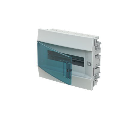 ABB Mistral41 12М зеленая прозрачная дверь с клемм 1SLM004101A1203