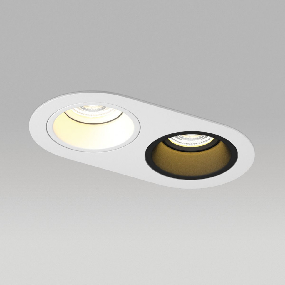 Встраиваемый светильник Lightstar Domino (214656+214606+214607+214006+214007) D6560607WBMOD