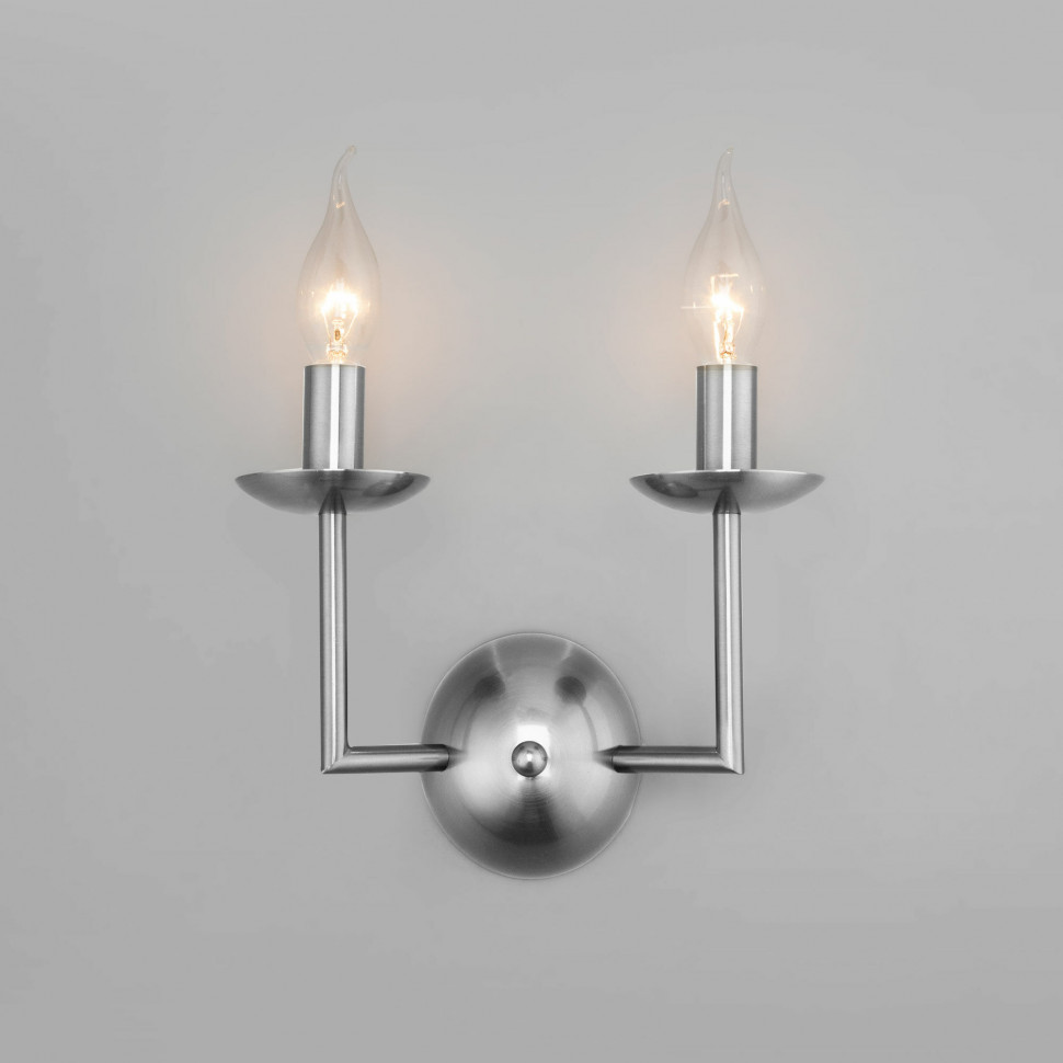 Настенный светильник в классическом стиле 60150/2 хром