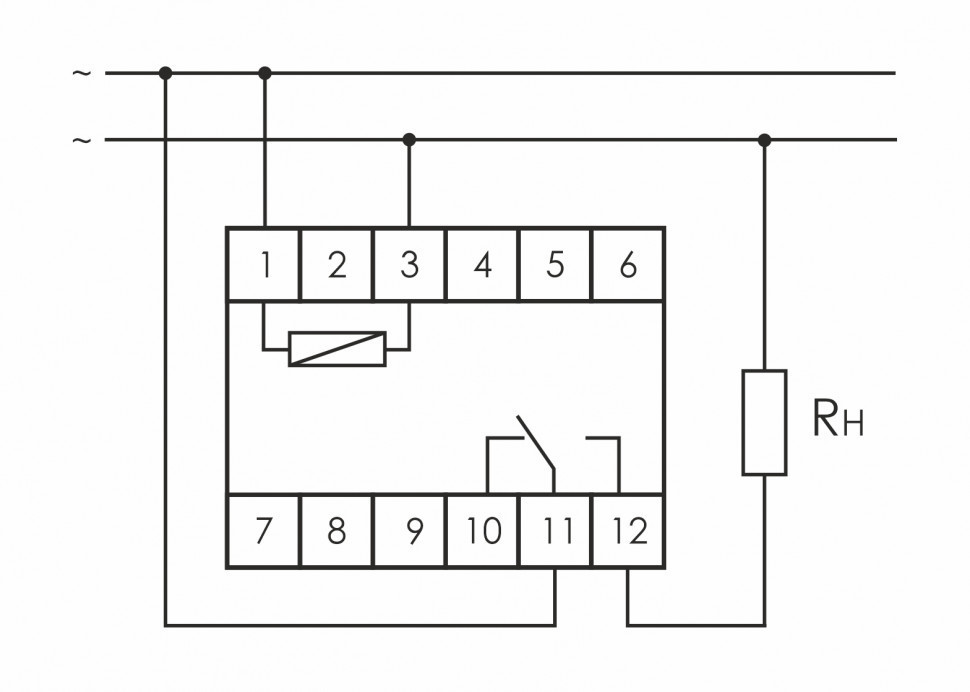 Реле промежуточный электромагнитный (Ампер-16 / Волт-110 AC / Контакт-1NO/NC) PK-1P-110