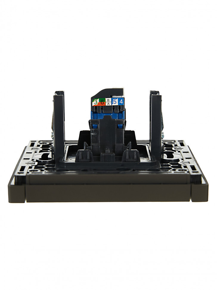 FORTE&PIANO Розетка компьютерная RJ45 кат.6 FP331 серый IEK