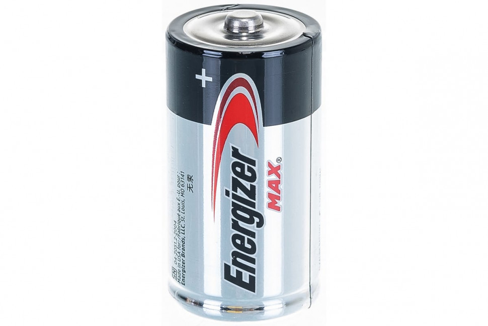 Щелочная батарейка Energizer LR14 C MAX 1.5В (Батарейки в блистере 2шт)