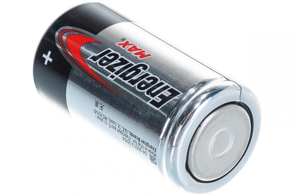 Щелочная батарейка Energizer LR14 C MAX 1.5В (Батарейки в блистере 2шт)