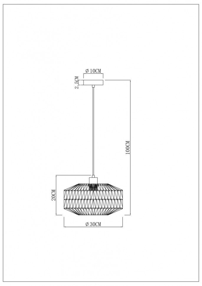 Подвесной светильник Arte Lamp Brushwood A7087SP-1BK