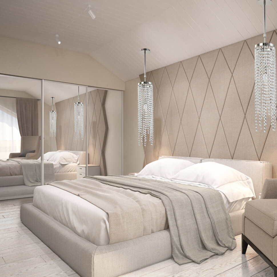 Подвесной светильник Lumien Hall Markellin LH0040/1P-NK-CL