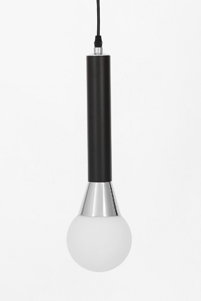 Подвесной светильник Lumina Deco Folino LDP 7012-1B BK+CHR