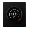 KRANZ Терморегулятор ROUND Wi-Fi с/у оникс KR-78-0728-3