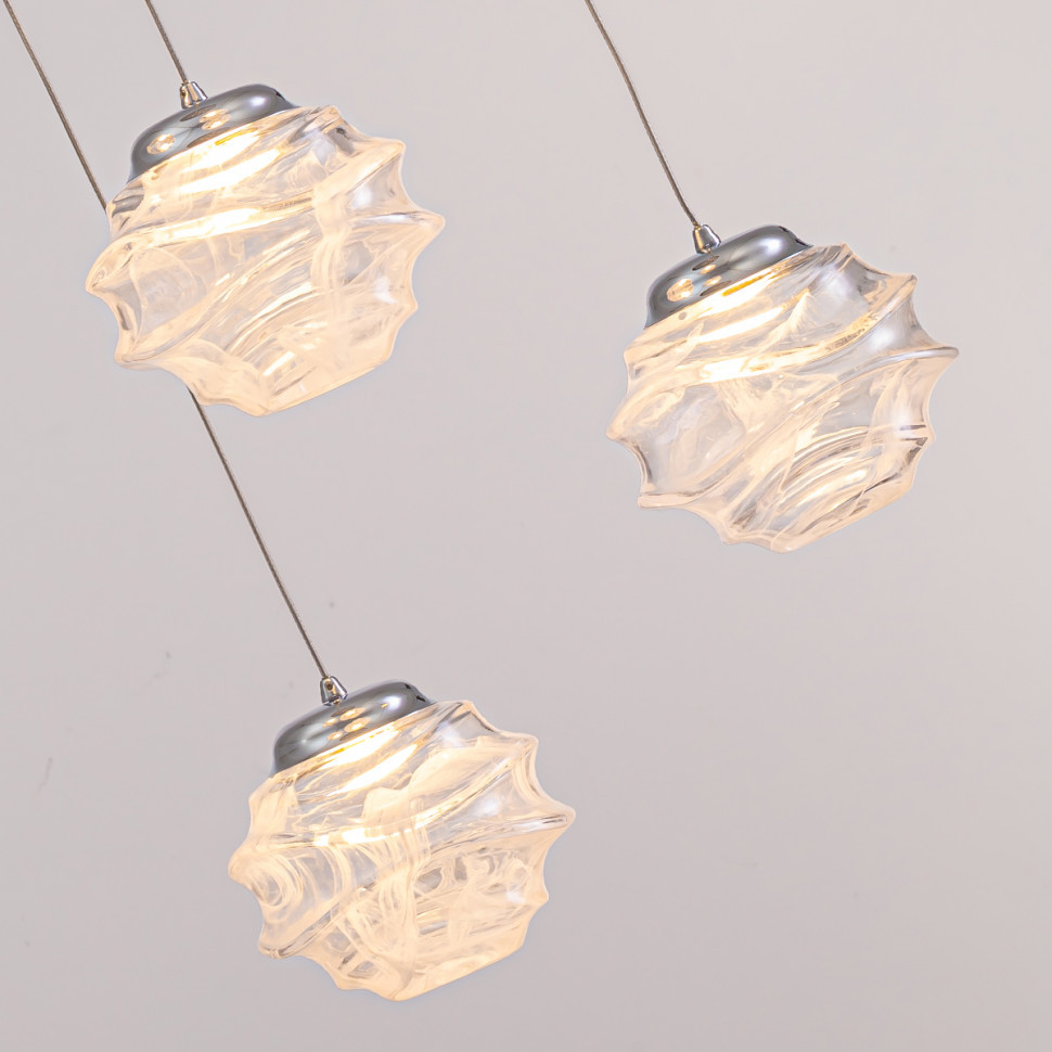 Подвесной светильник Delight Collection MD25030003 MD25030003-5A chrome/clear