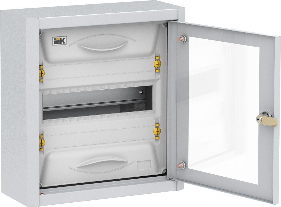 Корпус металлический ЩРн-12 прозрачная дверь IP31 УХЛ3 TITAN 5 IEK MKM16-N-012-31-Z-U