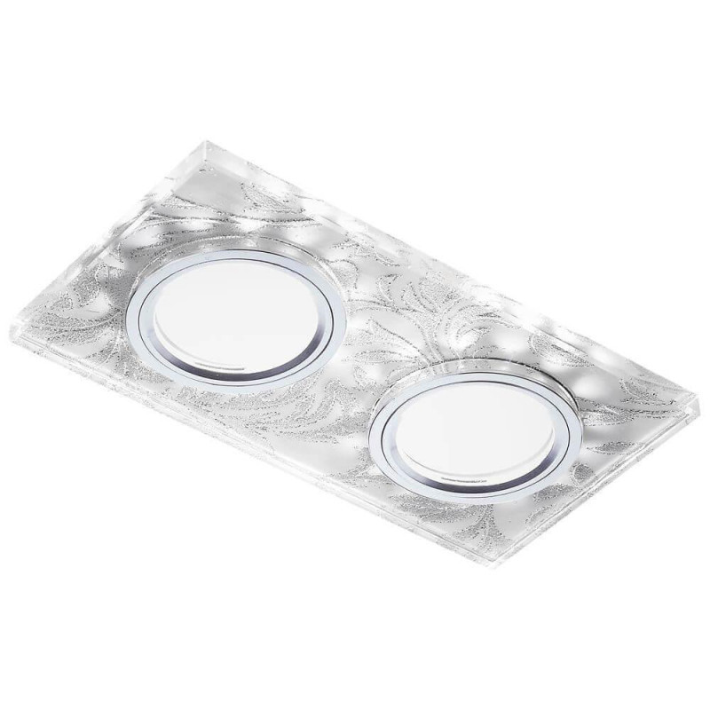 Встраиваемый светодиодный светильник Ambrella Light Led S234/2 W/CH/WH